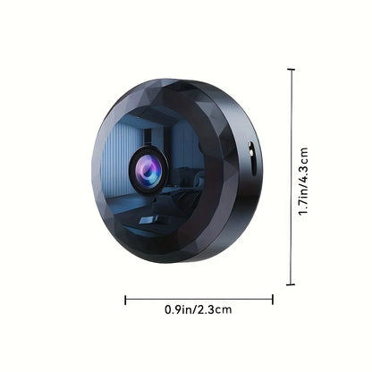 Wireless Mini WiFi Security Camera with Night Vision Motion Detection Rechargeable Battery Easy to Mount & App-Controlled - AMULET RING STORE