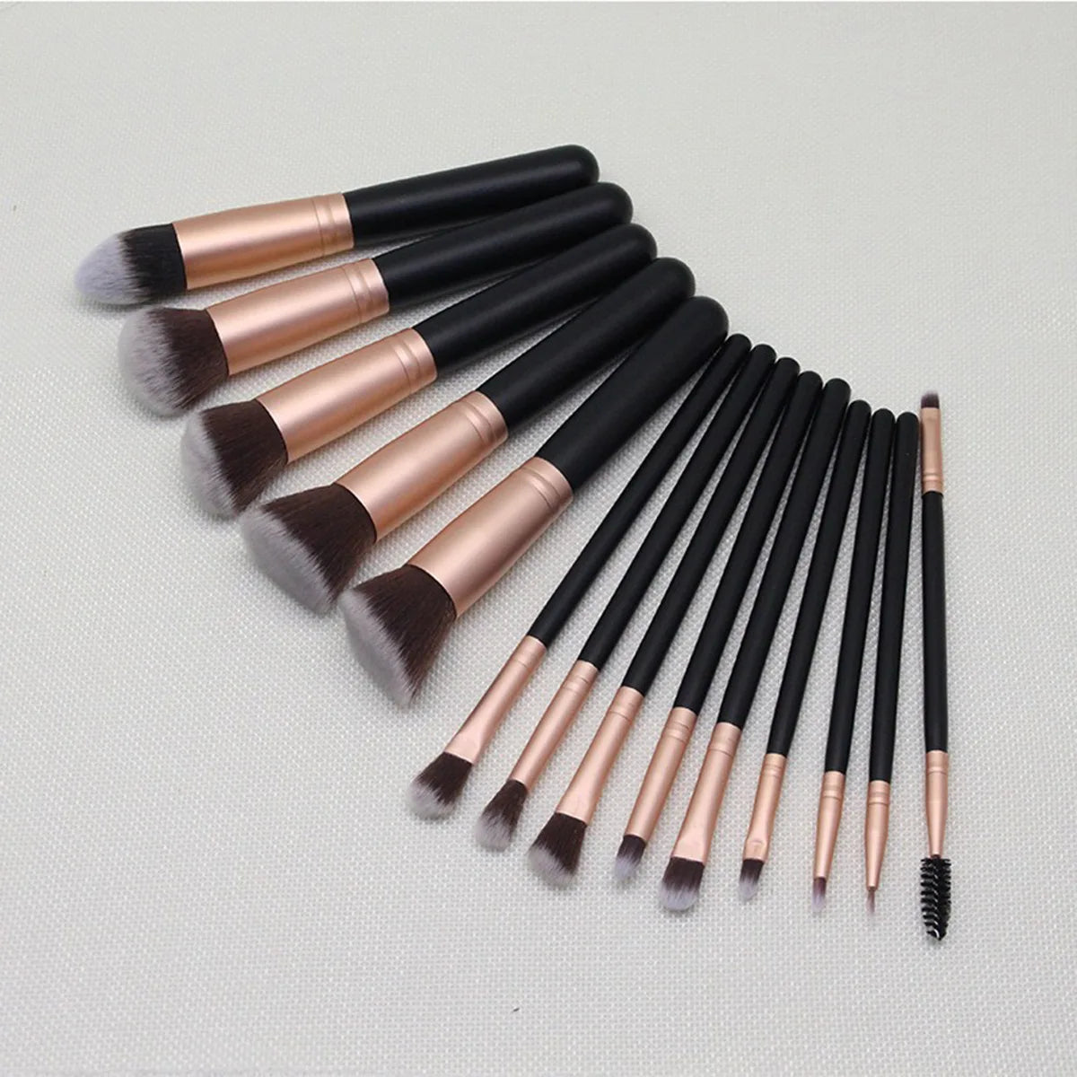 14Pcs Makeup Brush Set for Beginners Soft Bristle Powder Brush Blush Eye Shadow Beauty Tools, Buy 14pcs Brush Get 1 Free Sponge - AMULET RING STORE