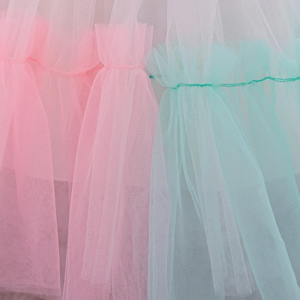 Toddler Flower Bow Party Baby Girl Dress Sequins Wedding Bridesmaids Dress for Girls Elegant 1st Birthday Evening Prom Costumes