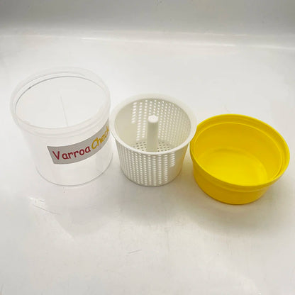 Beehive Varroa Test Varroa Shaker Comfortable To Use for Beekeeping Beekeeper Mite Measuring Beekeeper Tool - AMULET RING STORE