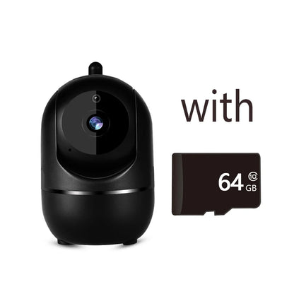 IP Camera Wifi YCC365 Plus Smart Home 1620P HD Surveillance Camera Auto Tracking Night Vision Wireless Indoor Security Camera - AMULET RING STORE