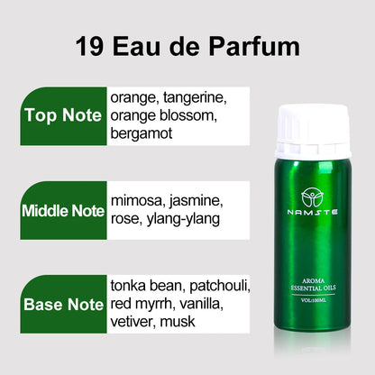 NAMSTE Hotel Perfume Oil 100ML Lavender Pure Essential Oils White Tea Coffee For Diffuser Aroma Oil Room Fragrance Air Freshener - AMULET RING STORE