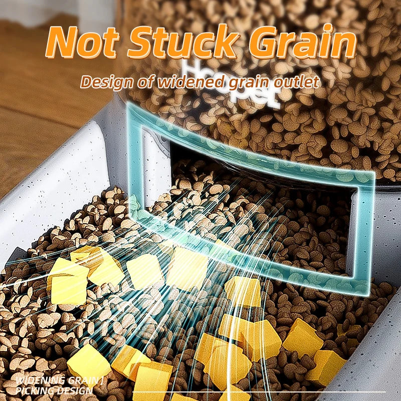 HOOPET Feeding Drinker Large Capacity Automatic Pet Supplies Wet Dry Dog Cat Feeder Drinking Bowl Dog Food Bowl Pet Supplies - AMULET RING STORE