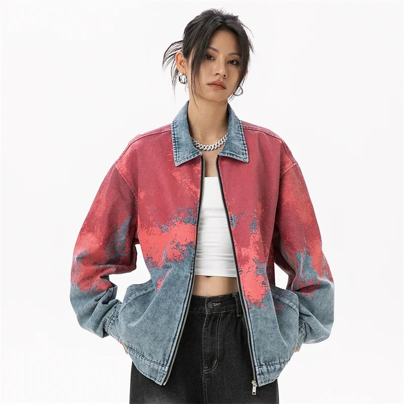 Women's Denim Jacket Lady Cowboy Jeans Jackets Women Outdoor Women's Clothing Novelties Sales Trend 2024 Female Cowgirl Clothes - AMULET RING STORE