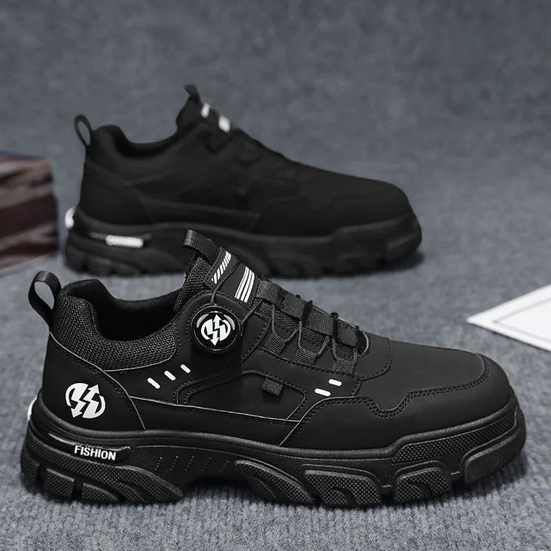 Summer Mens Casual Shoes Leather Men's Sneakers Comfortable Soft Male Wark Board Shoes Platform Shoe for Men Кроссовки Мужские - AMULET RING STORE