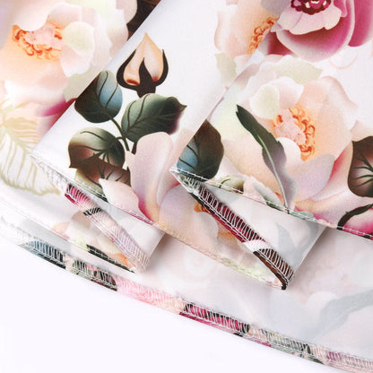 Girls' formal dress dress, printed princess dress, children's dress, flower performance outfit, children's dress