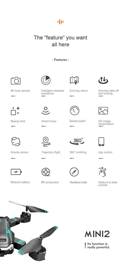 G6 Pro GPS Professional Drone 8K HD Dual-Cameras Aerial Photography Omnidirectional Obstacle Avoidance Quadrotor RC Distance 5KM