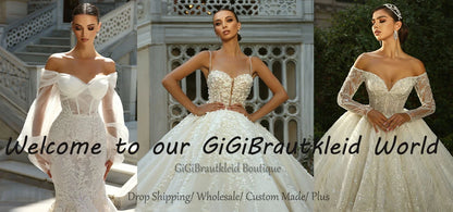 GiGiBraut Fancy Satin Prom Dress For Women Mermaid Pleated Slit Crystals Evening Gowns Vestido De Formatura Party Customised - AMULET RING STORE