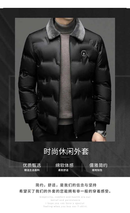 2024 Winter jackets men high quality fashion Warm Jacket Casual thicken Parkas Men's Winter Jackets Warm coat male size L-5XL