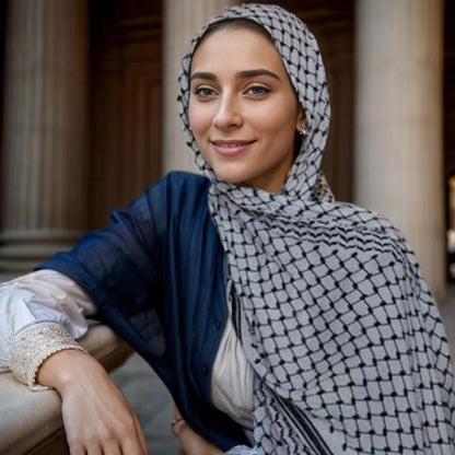 Military Shemagh Tactical Desert Scarf Shemagh Scarf Men Neck Head Wraps for Men Cotton Keffiyeh Arab Wrap with Tassel - AMULET RING STORE