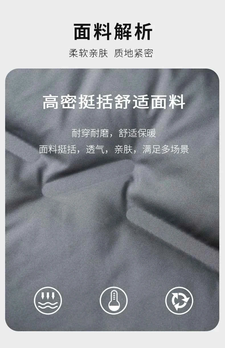 Winter Down Jacket 2026 Light Luxury Brand Men's Coat 90% White Duck Down Lining Outdoor Leisure Sports Men's Jacket