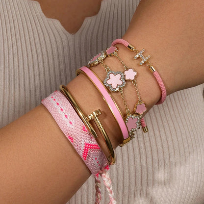 Summer Style Element Decorative Bracelet Suit Suitable For Women To Wear And Match Fashion Jewelry For Summer Travel - AMULET RING STORE