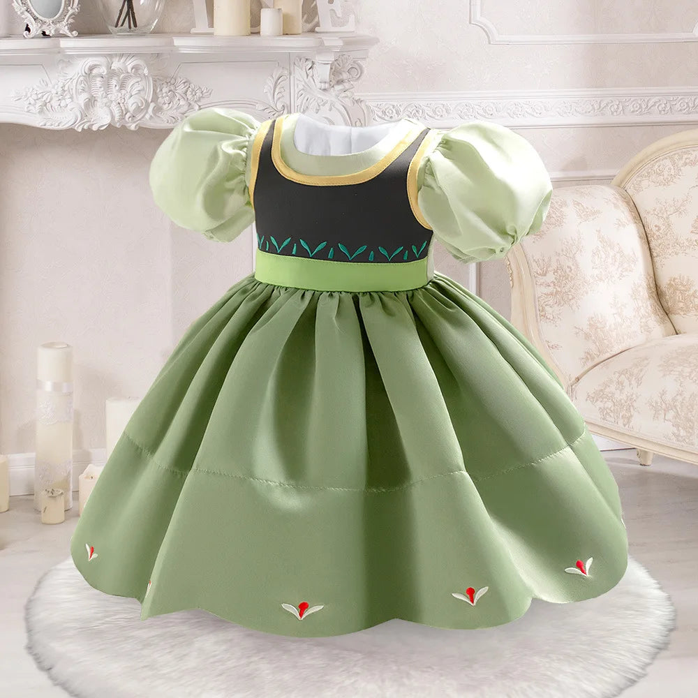 Princess Dress For Toddler Little Girl Luxurious Bow Gown Kids Birthday Party Clothes Halloween Carnival Children Princess Dress