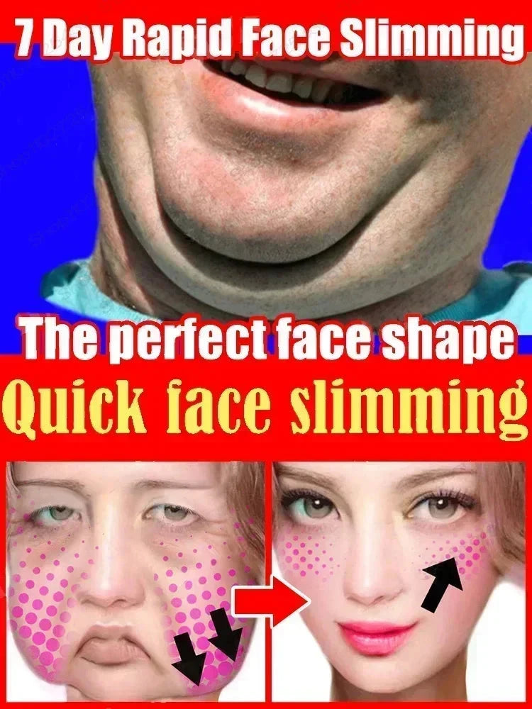 Effective V-Shape Face Slimming Lifting Facial Cream Lift Up V Double Chin Cheek Slimming Firming Anti Wrinkle Beauty Skin Care - AMULET RING STORE