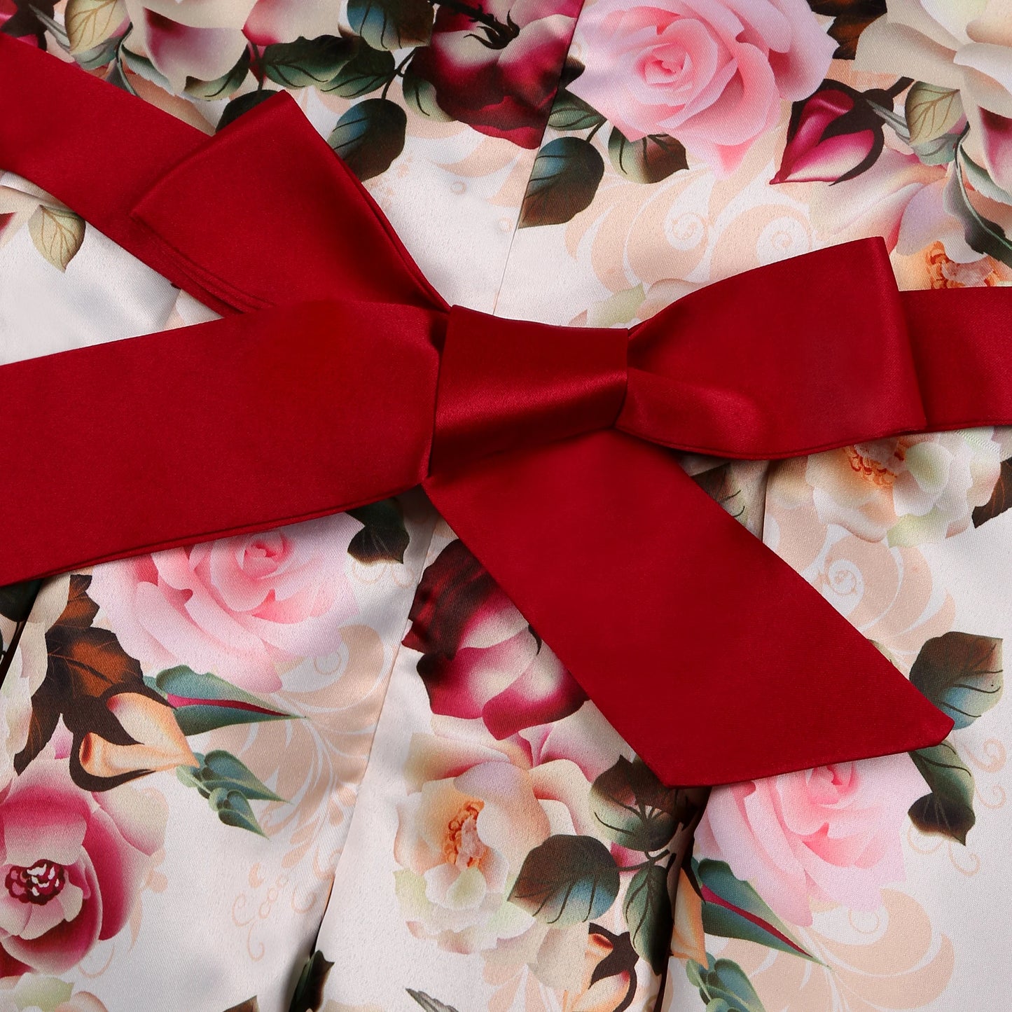 New  source Long girls dress printed princess dress dress children catwalk evening dress Cuhk children