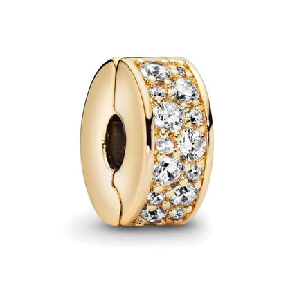 Gorgeous Splittable Sun & Moon, North Star & Lucky Love Heart Dangle Charm Fit Original Pan Bracelet DIY Jewelry Accessories - AMULET RING STORE