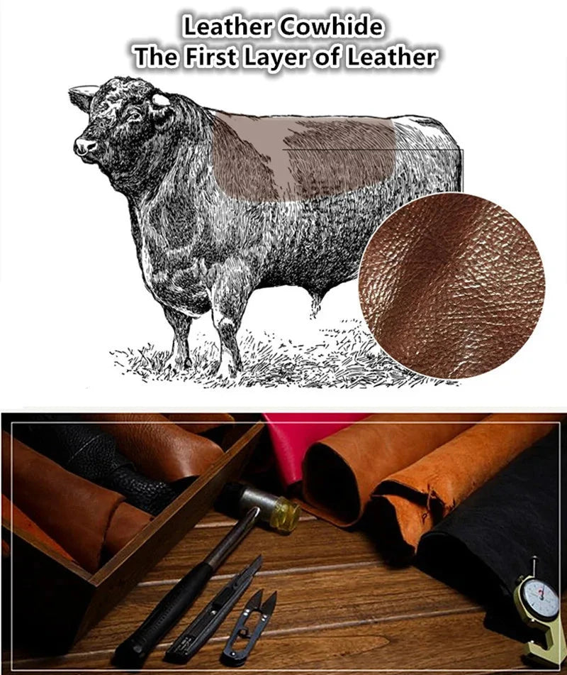 Winter Genuine Leather Cap Men's Flat Caps Military Hat Elegant Man Baseball Cap British Vintage Cowhide Ear Warm Hat - AMULET RING STORE