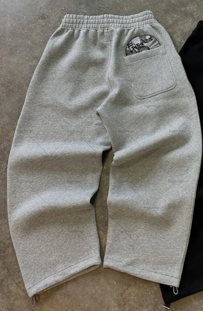 2025 Trendy High Street Retro Casual Streetwear Men's Sports Suit Y2K Harajuku Embroidered Hoodie Women Hip-hop Loose Sweatpants - AMULET RING STORE