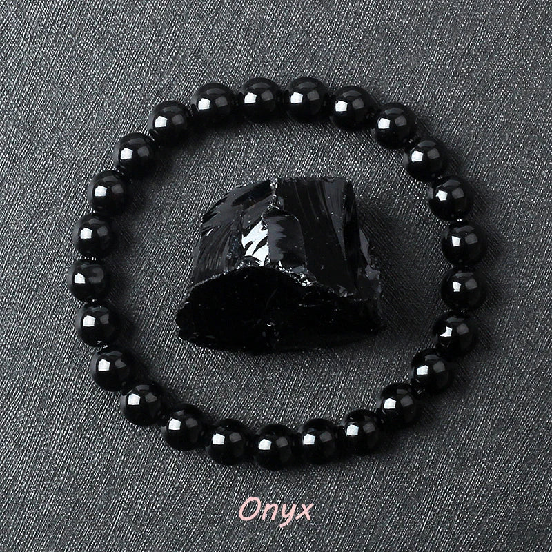 Geniune Epidote Zoisite Bead Bracelet Homme Natural Quartz Lava Tiger Eye Stone Bracelet Made of Natural Stone Jewelry for Women