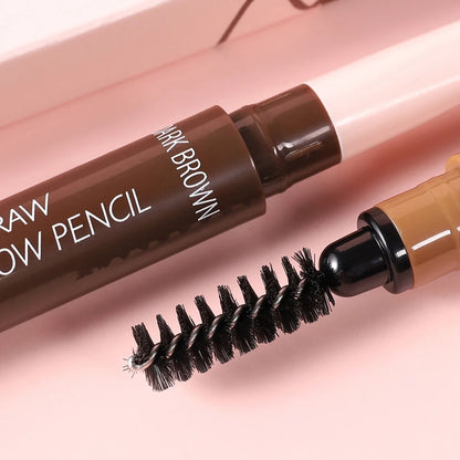 Eyebrow Cosmetics Pencil Waterproof Double-headed Eyebrow Tattoo Natural Long Lasting Makeup Paint Wild Eyebrow Pencil - AMULET RING STORE