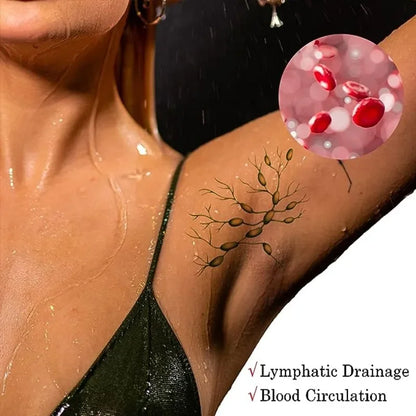 Colorful Quartz Crystal Lymphatic Detoxification Women's Ring Fashion Gun Black Weight Loss Slimming Magnetic Therapy Ring