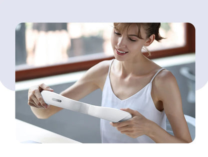 Portable Neck Fan 10000mAh Mini Bladeless Silent Neckband Fan USB Rechargeable 3 Speeds Mute Wireless Electric Neck Cooler Fans