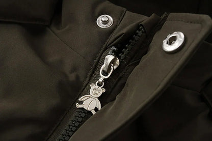 -30 Winter Baby Clothes Thicken Warm Jumpsuits Snowsuits Girl Boy Hooded Jacket Waterproof Rompers Ski Suits Kids Coat Outerwear - AMULET RING STORE