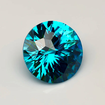 New 5A Quality Round Colored Empire Cut Cubic Zirconia Stones Loose Gemstone for Jewelry Making