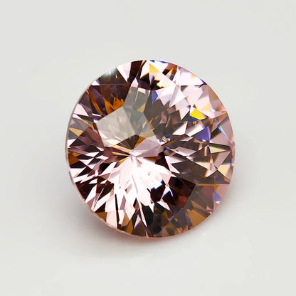 New 5A Quality Round Colored Empire Cut Cubic Zirconia Stones Loose Gemstone for Jewelry Making