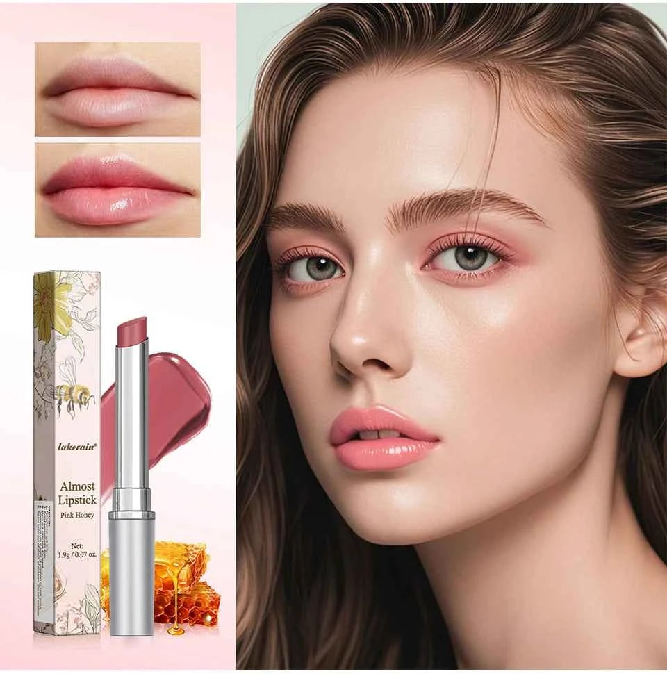 Pink Honey and Black Lipstick Plumper Lips Moisture Water Bomb Comfortable Nourish Ultra Sheen Non-Stick Cup Lip Care Products