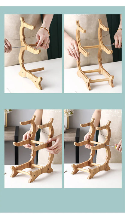 2/3 Layer Table Plates Dinnerware Kitchen Fruit Bowl with Floors Partitioned Dish Snack Candy Cake Stand Fruit Plate Salad Bowl - AMULET RING STORE