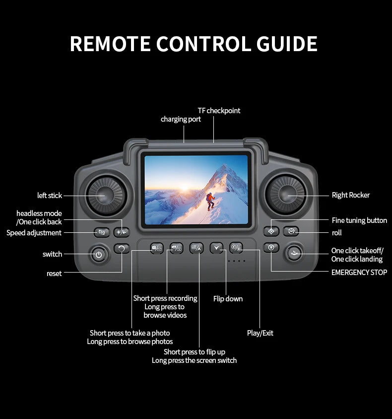 New Upgraded Drone E88 Pro 4K Dual-Camera HD Aerial Photography Drone