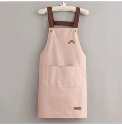 Waterproof and antifouling large pocket hotel restaurant coffee shop Western food Western pastry work clothes apron - AMULET RING STORE