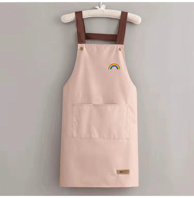 Waterproof and antifouling large pocket hotel restaurant coffee shop Western food Western pastry work clothes apron - AMULET RING STORE