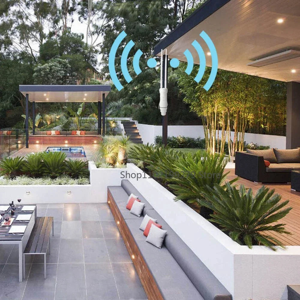 High Power AC600 Outdoor Wireless WiFi Repeater AP Router Dualdand 2.4G+5Ghz Long Range Extender POE Built in Lightning Arrester - AMULET RING STORE