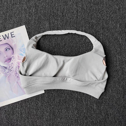 2 Pieces Yoga Suit for Women Seamless Fitness Gym Clothes Halter Sports Bra Matching Impact Shorts Workout Sets Gym Outfit