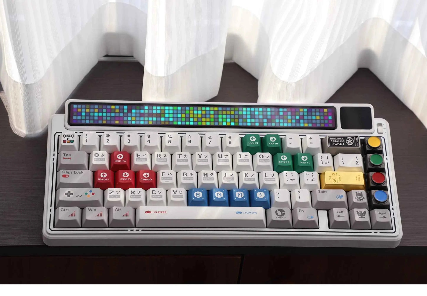 Gold Bar Shape Theme Keycaps Set Zinc Alloy Enter Key Cherry Profile Custom Original Handmade Keycaps for Mechanical Keyboard