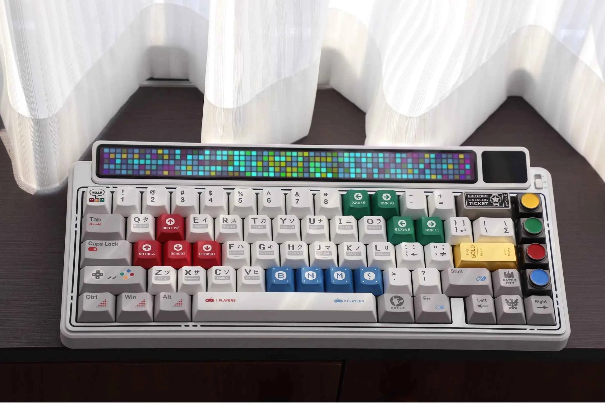 Gold Bar Shape Theme Keycaps Set Zinc Alloy Enter Key Cherry Profile Custom Original Handmade Keycaps for Mechanical Keyboard