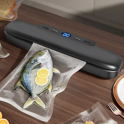 SaengQ Vacuum Sealer Machine Food Vacuum Sealer Packaging With Free 10pcs Vacuum bags Household Vacuum Food Sealing - AMULET RING STORE