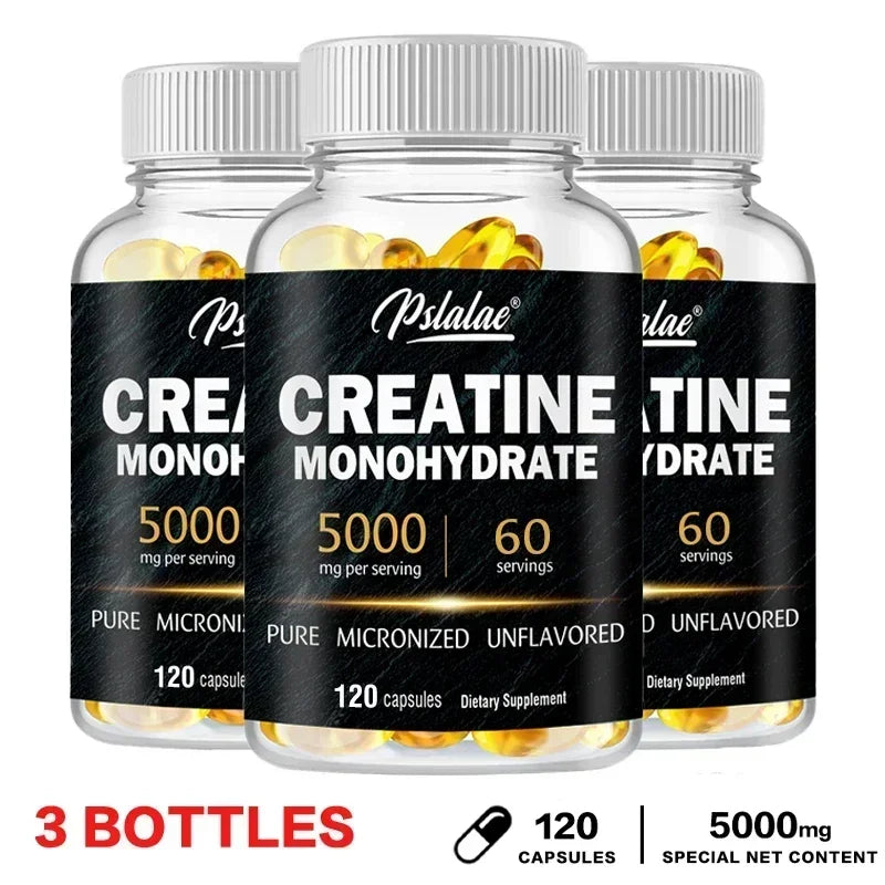 Creatine Monohydrate - Improves Performance, Muscle Growth and Recovery - AMULET RING STORE