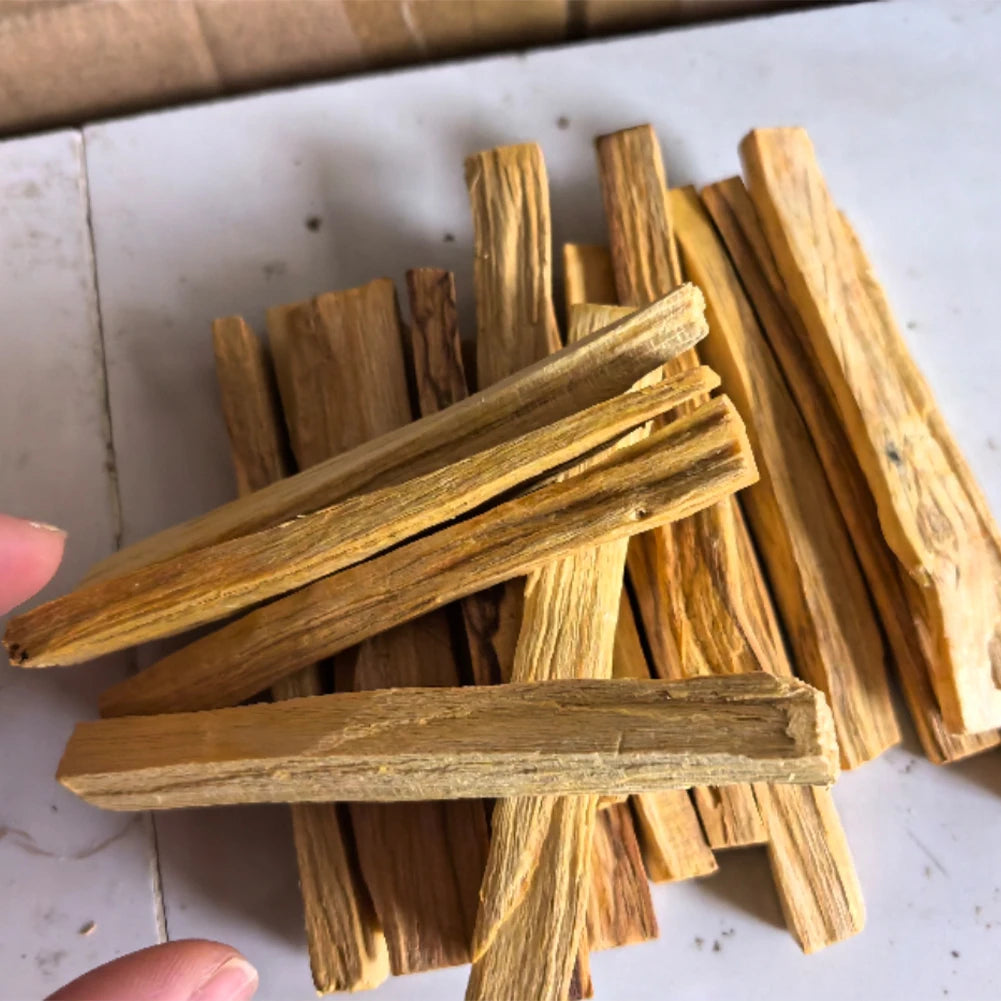 Palo Santo Natural Incense Sticks High-oil Smell of Old Materials for Long-lasting Application of Yoga Buddha Aromatherapy Home - AMULET RING STORE