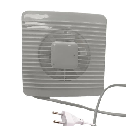 220V 4/6/7inch 110/150/180mm silence Ventilating Strong Exhaust Extractor Fan for Window Wall Bathroom Toilet Kitchen Mounted - AMULET RING STORE