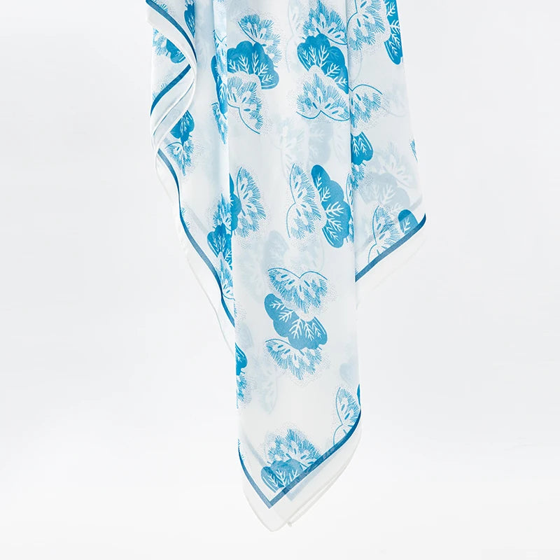 NEW Print Chiffon Hijab Scarf Shawl Fashion Islamic Muslim Scarves Wraps Women Echarpe Breathable Foulard Hijabs - AMULET RING STORE