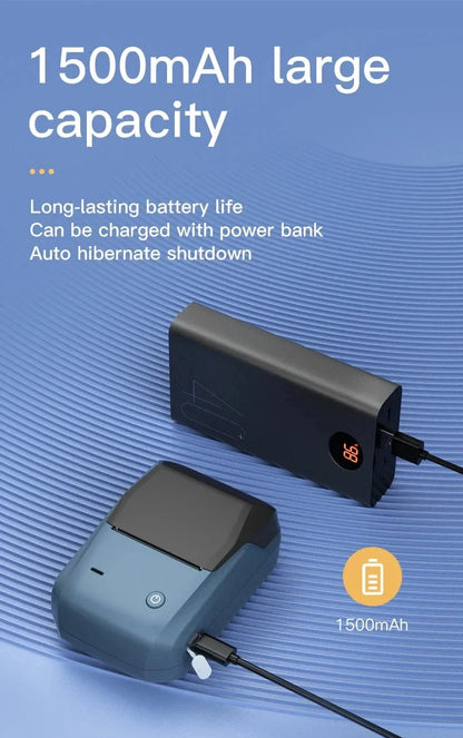 Niimbot B1 Mini Portable Thermal Printer Self-Adhesive Sticker Label Maker Pocket Printer Labeling Machine