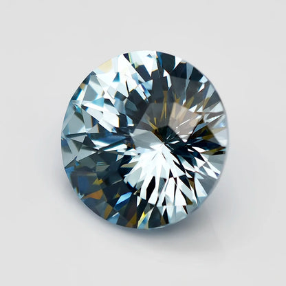 New 5A Quality Round Colored Empire Cut Cubic Zirconia Stones Loose Gemstone for Jewelry Making