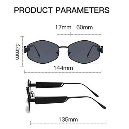 Luxury Brand Sunglasses for Women Men Metal Sun Glasses Outdoor UV400 Driving Google Shades Street Photography Travel Eyewear