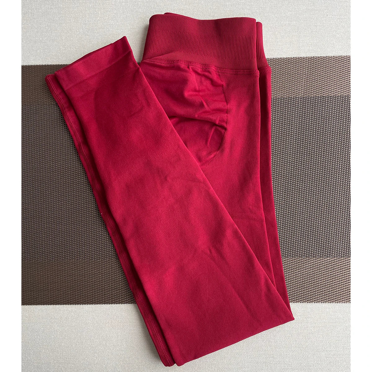 TKITK Leggings Women Seamless Sports Yoga Pants Low Ribbed Band Gym clothes Fitness Workout wear Scrunch Bum Tights - AMULET RING STORE