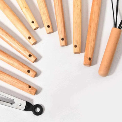 12Pcs Kitchen Utensil Set Silicone Spatula Set Spatula Spoon Brush Whisk Cooking Tools Kit Non-Stick Spatula Set for Kitchen