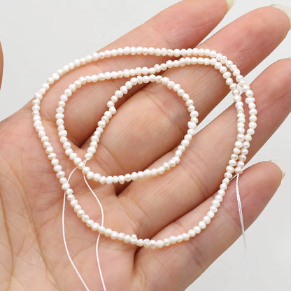 Natural Freshwater Pearls Beaded Irregular Shape Loose Spacer Beads for Jewelry Making Diy Bracelets Necklaces Accessories Gifts