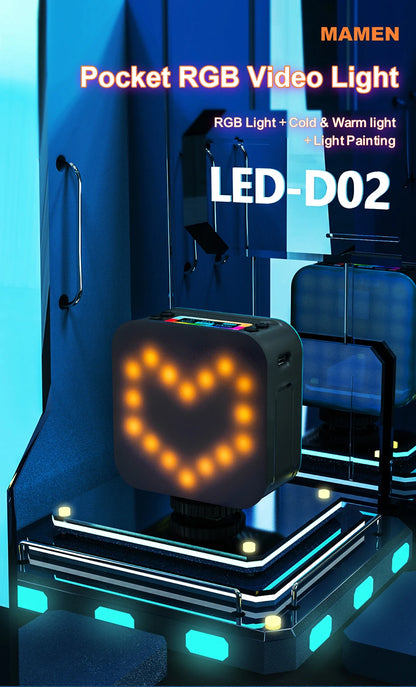 MAMEN Professional DSLR Camera Microphone Shotgun Microfone Cardioid Pickup for Canon Nikon Sony Mobile Phone Vlog Recording